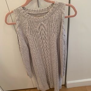 Cold shoulder dress LOFT Small Petite